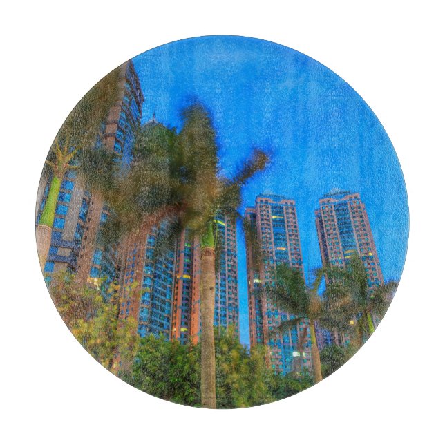 Luxury Condominiums in China Cutting Board (Front)