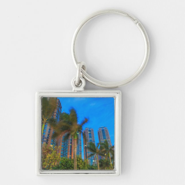 Luxury Condominiums in China Keychain (Front)