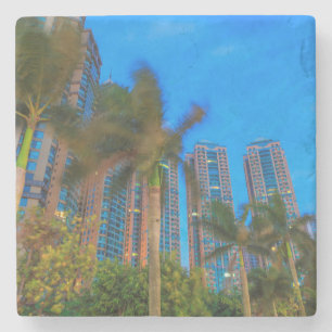 Luxury Condominiums in China Stone Coaster