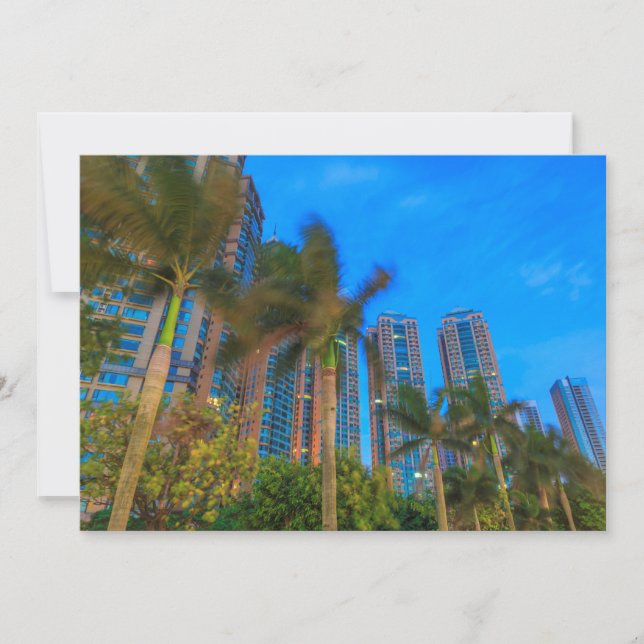 Luxury Condominiums in China Thank You Card (Front)
