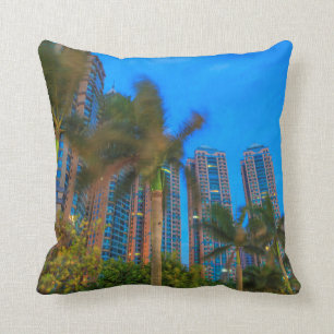 Luxury Condominiums in China Throw Pillow