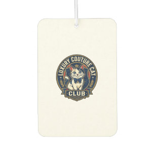 Luxury Couture Cat Cat Mom Gift Idea - Luxury Cout Air Freshener
