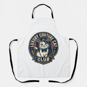Luxury Couture Cat Cat Mom Gift Idea - Luxury Cout Apron