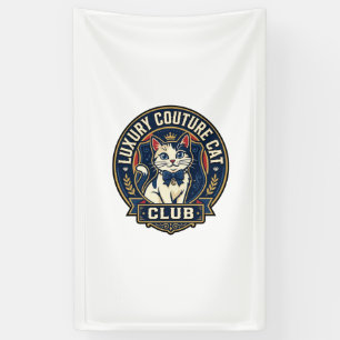 Luxury Couture Cat Cat Mom Gift Idea - Luxury Cout Banner