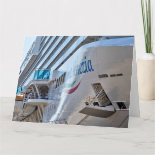 Luxury Cruise Ship Card