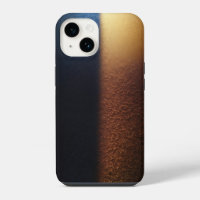 Luxury Deep Blue and Shimmering Gold Glitter Contr