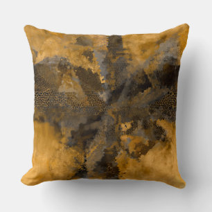 Luxury design, abstract geometric shapes, modern throw pillow