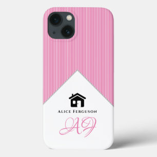 Luxury Diamond Home   Initals iPhone 13 Case