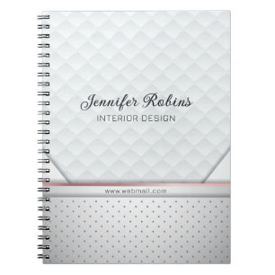 Luxury Diamond Shapes Notebook
