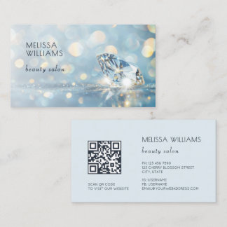Luxury Diamonds Jeweler Business Card
