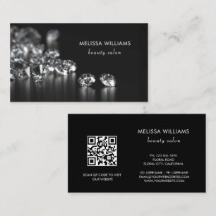 Luxury Diamonds Jeweler Jewelry Store Business Card