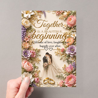 Luxury Editable Card for wedding invitation