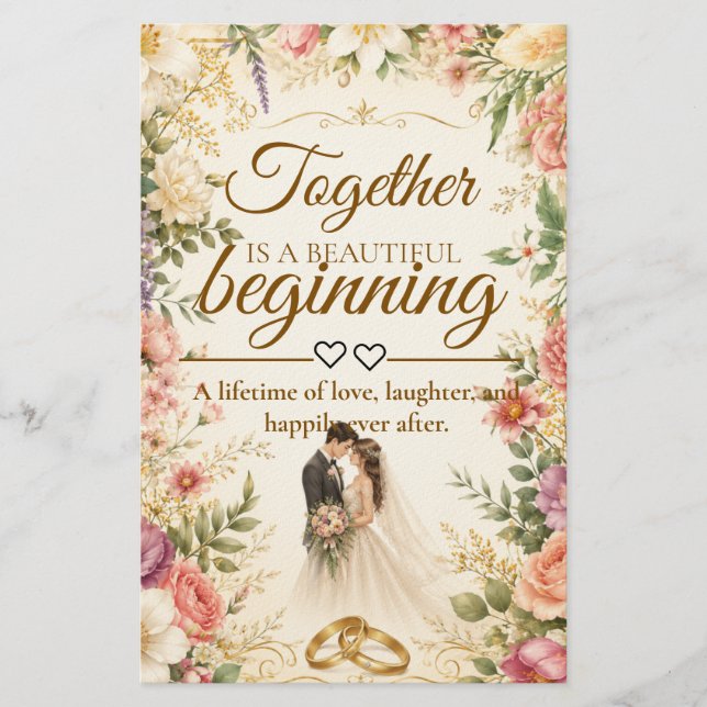 Luxury Editable Card for wedding invitation (Front)