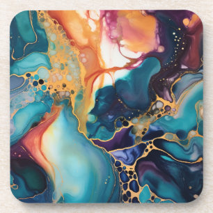 Luxury Elegant Abstract Marble Beautiful  Coaster