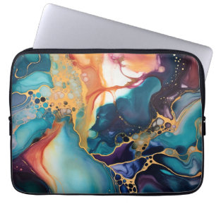 Luxury Elegant Abstract Marble Beautiful Laptop Sleeve
