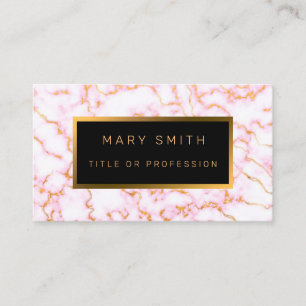 Luxury Elegant Black Gold Business Card