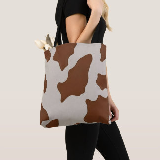 Luxury Elegant Faux Cow Leather Trendy Collection Tote Bag