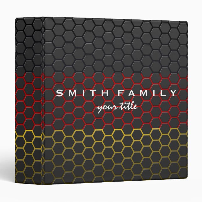 Luxury elegant recipes binder (Front/Spine)