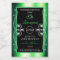 Luxury Emerald Green Black Product Label with Logo