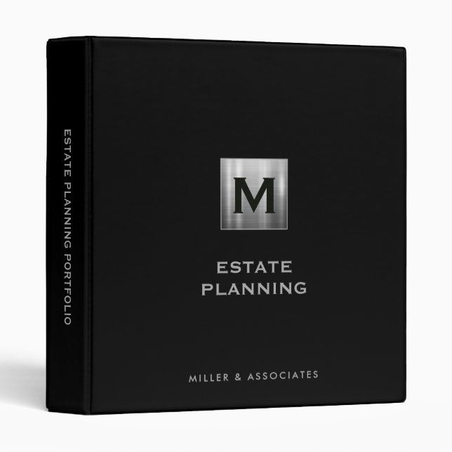Luxury Estate Planning Binder (Front/Spine)