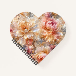 Luxury Fantasy Blooms Notebook