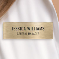 Luxury Faux Brushed Gold Professional Modern