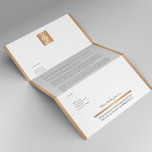 Luxury feminine black white copper gold monogram letterhead<br><div class="desc">Monogrammed glam feminine faux copper gold metallic geometric black and white trendy modern letterhead. Suitable for beauty salons and spas, hair and fashion stylists and owners, boutique managers, jewellery designers, luxurious products crafters, photographers, cosmetologists, estheticians, beauticians, wedding planners, lifestyle bloggers, or any other independent professionals or women services businesses. Easy...</div>