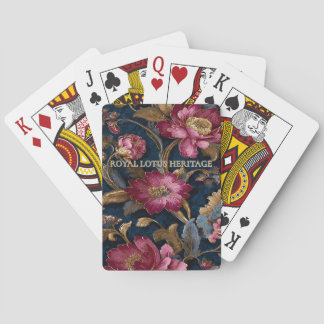Luxury Floral Vintage Royal Playing Cards