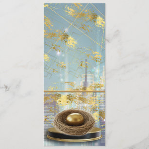  Luxury Foil Easter Menu Card