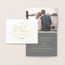 Luxury FOIL PHOTO Folded Elegant Leaves WEDDING