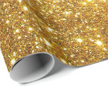 Luxury Gift Popular Gold Glitter Wrapping Paper<br><div class="desc">Luxury Gift Popular Gold Glitter Wrapping Paper - (Type BOKI412 in the site browser to see the offer of all my creations. Thanks. ) - Customized Product - See our other products and collections, choose a gift for you and your dear ones. Thanks for buying in our store. Come again....</div>