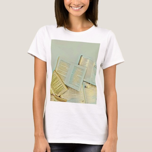 Luxury gifts for book lovers T-Shirt (Front)