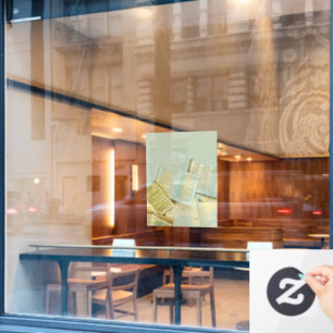 Luxury gifts for book lovers window cling