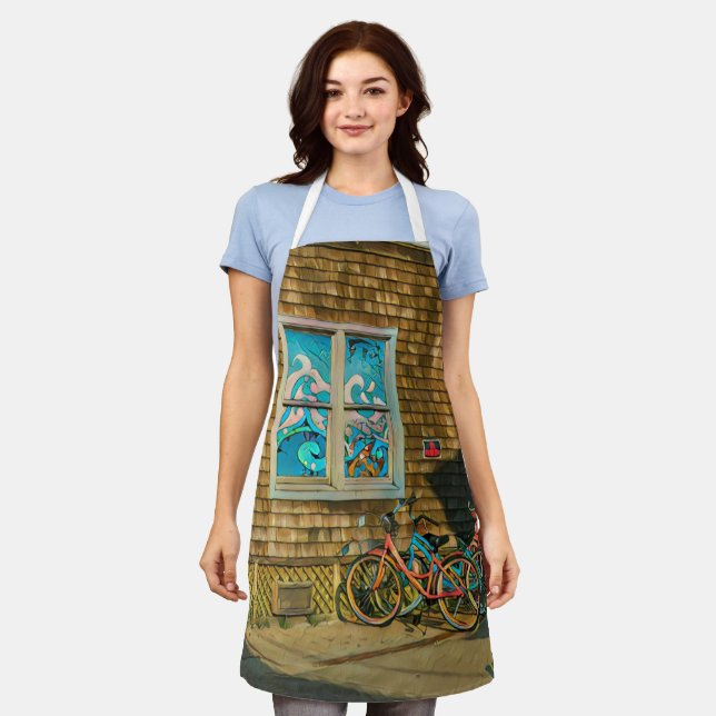 Luxury gifts for cyclists apron (Worn)