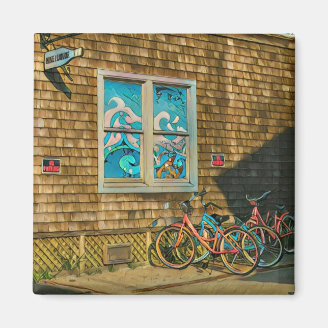 Luxury gifts for cyclists magnet (Front)