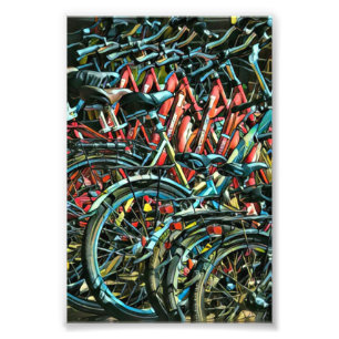 Luxury gifts for cyclists photo print