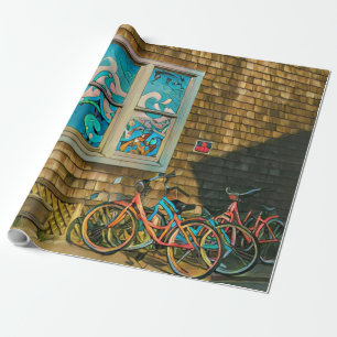 Luxury gifts for cyclists wrapping paper