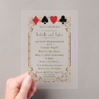 Luxury Gold Art Deco Casino Night Engagement