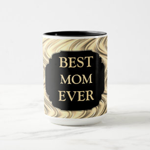 Luxury Gold ‘Best Mom Ever’ design Mug