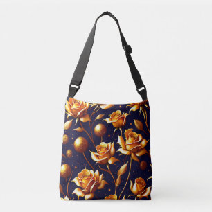 Luxury Gold Boho Rose Modern Collection Crossbody Bag