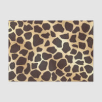 Luxury Gold Brown Giraffe Animal Print Pattern