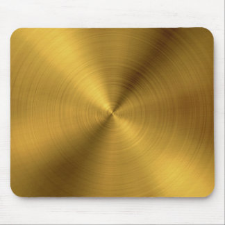 Luxury Gold Brushed Metal Texture 6 Mouse Pad