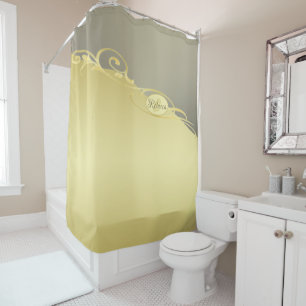 Luxury gold decorative on gold & silver, Monogram