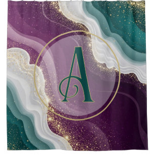 Luxury Gold Glitter Marble Pattern