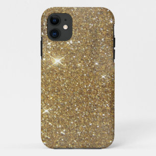 Luxury Gold Glitter - Printed Image iPhone 11 Case
