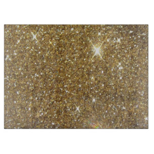 Luxury Gold Glitter - Printed Image Cutting Board