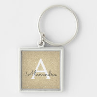 Luxury Gold Glitter & Sparkle Monogram