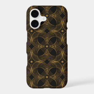 Luxury Gold Guilloché Seamless Pattern