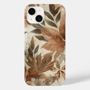 Luxury Gold Leaves Phone Case/Personalized phone  Case-Mate iPhone 14 Case