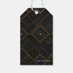Luxury Gold Marble Business Hang Tag